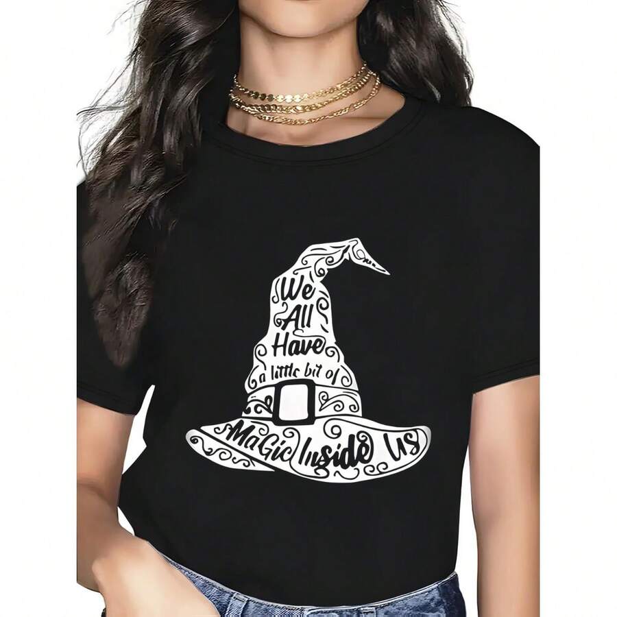 Women T-Shirts - Black - View 1