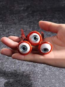 Movie-Quality Prop, Prank Toy, Horror Prop, Bloody Eyeball, Eye, Eyeball, Gag Gift, April Fool's Day Toy, Party Surprise Toy, Cheap, Photography And Special Effects, Excellent Scare Effect (Pupil Color Random) Halloween - Multicolor - View 5