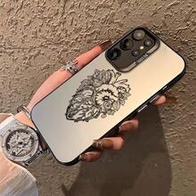 Phone Case: Colorful Silver Patterned Case With Heart Sketch Art And Fashion Pattern For 24/23/S22Ultra/S26FE/S20Ultra/S10+/M10s/M12/Note20/A03/A04e/A05s/A10s/A11/A12/A13/A14/A15/A20/A21s/A22/A23/A24/A25/A30/A30s/A31/A32/A33/A34/A35/A50/A52/A53/ - 顏色1 - 查看 5