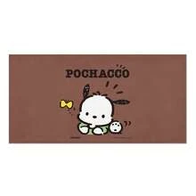 Sanrio Pochacco Beach Towel, Cute Brown Cartoon Print Ultra Soft Beach Towel, Perfect For Pool, Summer Beach And Travel - A - View 4