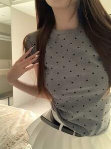 Women Tops - Grey - View 1