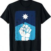 "Be Pretty Good" Human Rights Protest T-Shirt - Black 7 - View 6