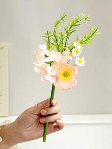 1 Bund künstliche Mohnblumen, für Heim-Dekoration, Hof-Dekoration, Veranda-Dekoration, Garten-Dekoration, Fensterkasten-Dekoration, Hochzeits-Blumendekoration, Tisch-Mittelstück-Dekoration, Garten-Dekoration, dekorative Blumen, Frühlings-Sommer-Dekoration, Muttertags-Dekoration, Hängedekoration. - Verschiedenfarbig - Übersicht 4
