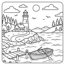 Simple Comfortable Summer Bold Simple Coloring Book: Large Font Design Suitable For Adults, Seniors, Children - Coloring Book - View 10