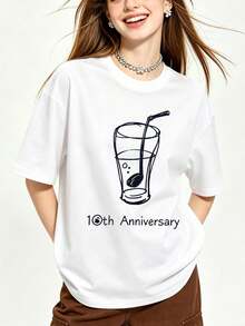 Women T-Shirts - White - View 4