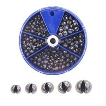 Plomos de Pesca Redondos de Extremo Abierto con Cuentas Desmontables, Adecuados para Lanzamientos Precisos en Aguas Profundas - Multicolor - Ver 4