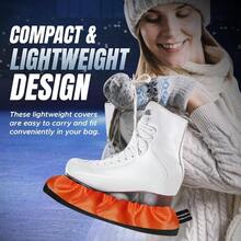 Premium Skate Guards Protective, Cut - Resistant, - Resistant Covers Hockey And Figure Skates - Youth/Small + Orange - View 6
