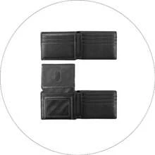 Wallet For Men Slim Rfid Leather 2 ID Window With Gift Box Slim, Rfid, 2 ID Window, With Gift Box, Slim, Rfid - Classic Black - View 8
