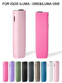 1PC New Multi-Color Silicone Protective Case With Lanyard, Anti-Drop And Anti-Slip For IQOS ILUMA I ONE & ILUMA ONE Electronic Cigarette, Lightweight And Comfortable Silicone Material, Suitable For Various Scenarios And Daily Use - Silicone Version - View 2