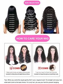 Uveous 200% Density Kinky Curly Lace Front Wigs Human Hair 13x4 Chocolate Brown HD Transparent Lace Front Wigs Human Hair For Women With Baby Hair Chocolate Jerry Curly Lace Frontal Wig - S4# - 查看 9
