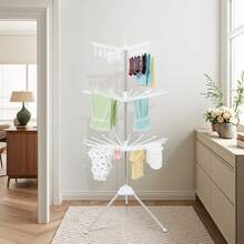 Telescopic Clothes Drying Racks - A - View 12