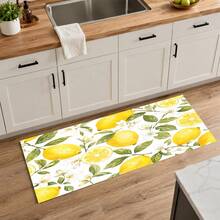 1 buah Keset Penyerap Tanah Diatom Bermotif Lemon Biru dan Putih, Alas Pengering Penyerap Air untuk Meja Dapur, Alas Mesin Kopi, Alas Teko Kopi Tuang, Alas Pengering Piring dan Cangkir, Keset Dapur Tahan Panas dengan Alas Anti Selip, Alas Meja Makan, Alas Sarapan, Alas Mesin Cuci, Keset Dekorasi Rumah, Dapur, Meja Makan, Kedai Kopi, Bar, Hadiah Pesta Liburan dan Pindah Rumah - MultiWarna - View 18