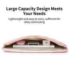 Diamond Pattern Protective Sleeve For 11-15.6 Inch Tablets, Cute Style, Compatible With Pro 13 M4 & Air 13 M3 M2, Pro 12.9 M2 M1 6/5th Gen, Suitable For Tablets, Laptops, Books - View 4