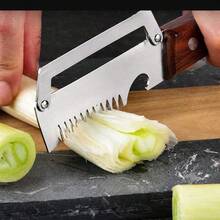 1pc Multi-Functional Onion Slicer, Kitchen Potato Peeler, Vegetable Peeler, Suitable For Onions, Potatoes, Asparagus, Winter Melon, Etc. - Multicolor - View 7