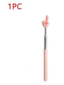 2/1pc Retractable Pointer Stick, Suitable For Classroom Teaching, Great For Teachers, Handheld Retractable Pointer, Retractable Reading Tool, Birthday Gift - Multicolor - View 17