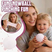 Đồ chơi bóp xả stress Needoh Snowball, khối fidget, bóng xả stress, đồ chơi squishy, bộ đồ chơi giáo dục DIY cho trẻ em, dễ thương và siêu chữa lành, giảm lo âu và căng thẳng, có thể nhào nặn và bóp tự do, kết cấu mềm mại tinh tế, bền và không biến dạng, giải tỏa cảm xúc và căng thẳng hiệu quả, phù hợp cho giờ giải lao của học sinh, làm việc tại văn phòng và xả stress, trò chơi tương tác, lựa chọn quà tặng nhỏ sáng tạo hàng đầu. (Hộp gửi ngẫu nhiên) - Nhiều màu - Xem 8