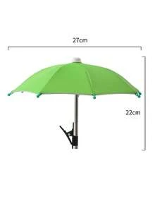 1Pc Outdoor Waterproof UV Protection Mini Sun Umbrella With Phone Holder, Anti-Glare Universal Phone Shade Unisex Portable Accessory For Sports Study Travel Beach Garden Vacation, Summer Must-Have, Pink Red Black Green Blue Purple Yellow Orange Camo - Multicolor - View 21