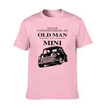 Unisex T-Shirt With Older Man Print In Classic Mini Skirt, Casual And Cool Style, Fashionable Unisex Summer T-Shirt With Round Neck - 黑色 - 查看 11