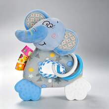 BBSKY 1pc Infant Baby Plush Animal Rattle Doll, Newborn Soft Stuffed Animal Doll, Suitable As Newborn Baby Gift - Multicolor - View 16