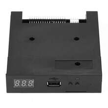 Plug-And-Play 3.5" USB Floppy Emulator For Alps Keyboard, No-Driver Disk Drive Simulator, Easy Install Replacement, 1.44MB - 黑色 - 查看 6