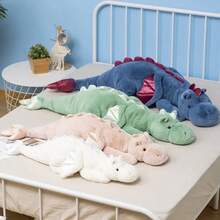 Dragon Stuffed Animals, Squishy Dragon Plush – Birthday Gifts, Graduation Gifts, Gifts For Boyfriend, 35.4in/45.2in Dragon Plushie, Kids & Adults Toys, Christmas Gifts, Pillows & Stocking Stuffers - 白色 - 查看 7