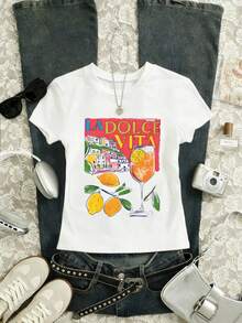 Women T-Shirts - White - View 3