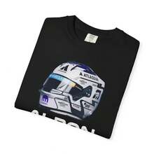 Camiseta de carreras de F1 de Alex Albon |   Diseño de Deportes de Motor de Fórmula 1 - Negro - Ver 2