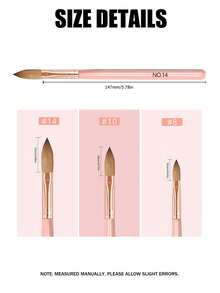 Bộ dụng cụ làm móng chuyên nghiệp 15/35 món, bao gồm bút chấm, cọ vẽ, bút vẽ móng acrylic, phù hợp để thiết kế móng & chăm sóc móng - Nhiều màu - Xem 5