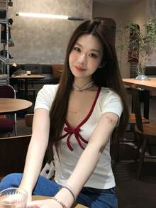 Women Tops - White - View 3