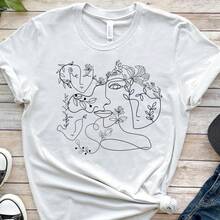 Women T-Shirts - White - View 5
