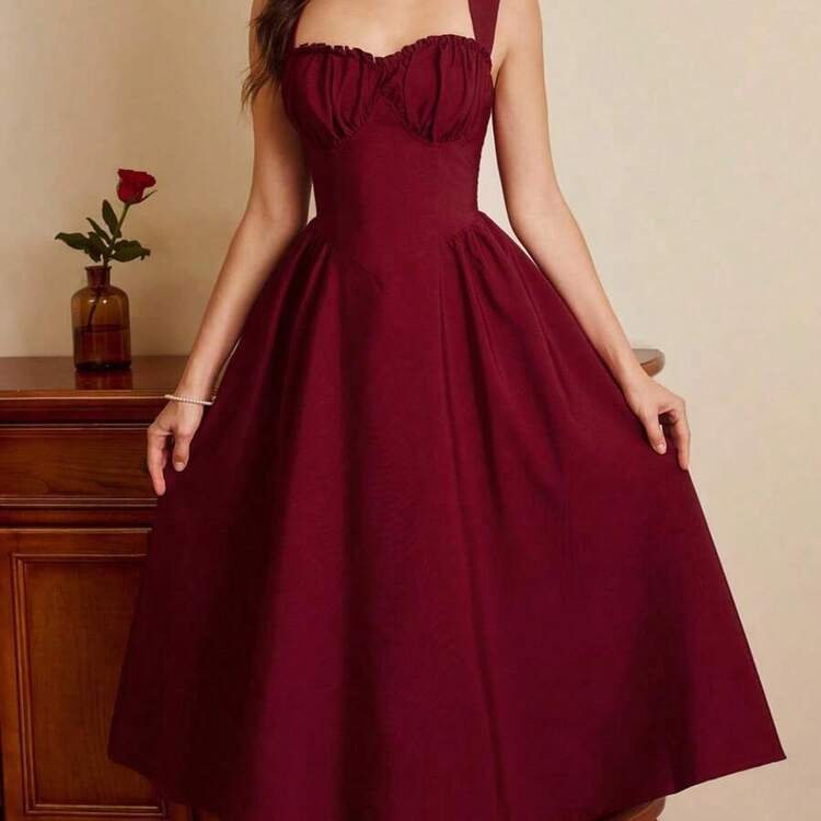 Women Midi Dresses - 賽萊斯特 - 查看 2