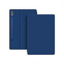 磁吸保護殼 適用於 Galaxy Tab S10 Lite/S10FE/S9/S8/S7 11吋 Tab S10+/S9FE+/S9+/S8+/S7FE 12.4吋 Tab S10/S9/S8 Ultra 附筆槽保護套 - 寶藍色 - 查看 19