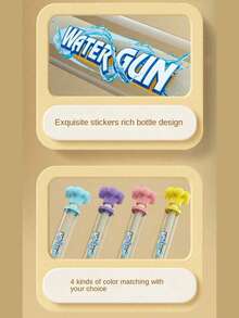 4pcs Pop-Up Firework Water Guns Toys, Suitable For Parties And Outdoor Play, Holiday Gifts - Multicolor - View 11