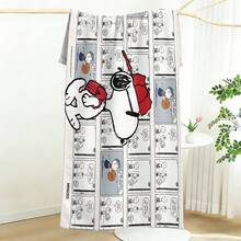 Peanuts Snoopy Beach Towel With Basketball Comic Strip Print Ultra Soft Beach Towel, Perfect For Pool, Summer Beach And Travel - A - View 3