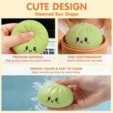 Large 9cm Dumplings 2026Upgraded Version Dumpling,Dumpling Squishy, Dumplings, Cute Anxiety Relief Fidget , Soft Squeeze DecompressionFor All Ages,Home Entertainment And Anxiety Relief. Can Be Used As Home, Living Room Or Bedroom Decor, Classroom Rewards, Party Favors, Birthday Gifts Or Gifts For Friends, Family, Best Friends Or Partners. - Vàng (Bánh bao) - Xem 4