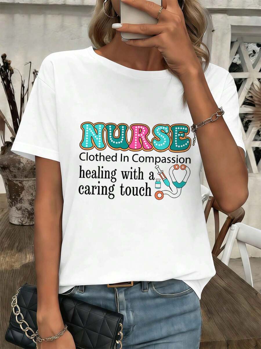 Women T-Shirts - White - View 1