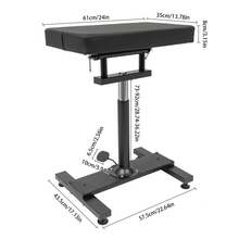 Leg Rest Footrest Arm And Leg Rest Stand, Height Adjustable Armrest Stand, For Studio - Black - View 10