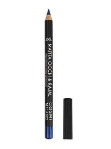 COSMI MILANO Multicolored Kajal Eye Pencil 100% Made In Italy, Creamy Smooth Texture, High Pigmentation, Long-Lasting Anti-Stretch Marks, Suitable For The Inner Eye Contour And Sensitive Skin, Y2k Natural And Dramatic Effect, Compact Portable, Must-Have Essential Make Up Eye Makeup Unmissable Summer Makeup, Perfect For Parties, Meetings, Beach, Travel And Holidays. - BLU COBALTO 310 - 查看 5
