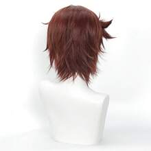 YEWELL Yeviel Brown Cosplay Wig, Role Play Headpiece, Daily Series, Japanese Cosplay Headpiece Series, Multi-Style Interpretation, Cartoon Anime, Suitable For Private Party, Daily Role Play, Halloween - Coffee Brown - View 6