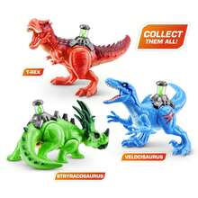ZURU Robo Alive Dinosaur DNA (T-Rex) Glowing Dinosaur Toy, Random Unboxing Surprise - Multicolor - View 8