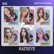 6pcs/KATSEYE Group SIS Soft Is Strong Merchandise Random Photocards Cat Eye EYEKONS Music Lover Collectibles, Fan Gift - Multicolor - View 13