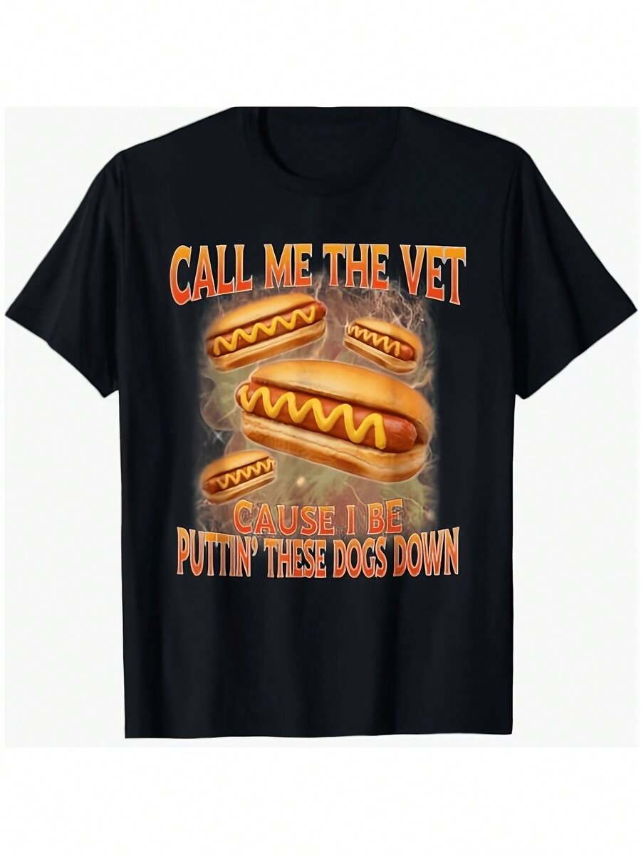Llámame veterinario, porque estoy a punto de sacrificar a estos perros, camiseta de rap vintage estilo retro de los 90. - Negro - Ver 1