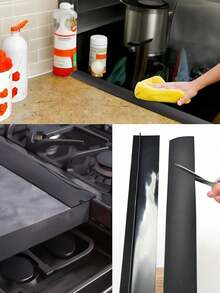 Silicone Stove Gap Seal Strip, Heat-Resistant Kitchen Stove Gap Filler, Suitable For Oven, Stove, Washing Machine And Dryer - Multicolor - View 8