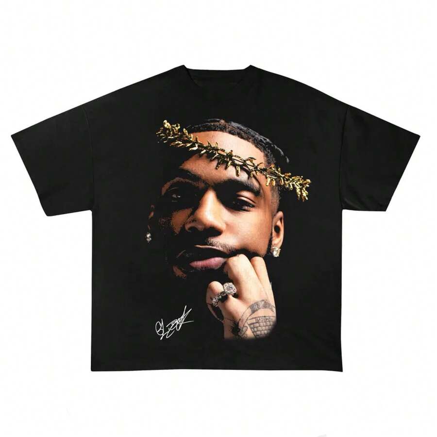 Key Glock tour Glockaveli Tour Key Glock tee Key Glock merch Key Glock shirt,Casual Summer Wear,  Summer Outfits - Suitable for Daily Wear | Stylish Casual Attire, Loose-Fit T-Shirts - Street Style /   / Everyday Casual /  Looks - Schwarz - Übersicht 1