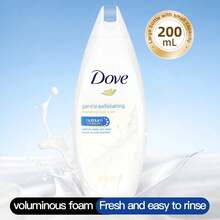 Dove 1瓶200毫升多芬去角质沐浴露，蕴含天然植物微粒和氨基酸活性成分，温和清洁粗糙肌肤和鸡皮，提亮肤色，令肌肤光滑柔嫩。 - 新200ml 去角質 - 查看 6