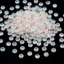 50pcs 3*6mm Multi-Color Shiny Lock Beads, Glass Seed Beads For DIY Jewelry Making, Handmade Beading Craft Supplies - DIY Fine Glitter  Buckle Beads - View 19