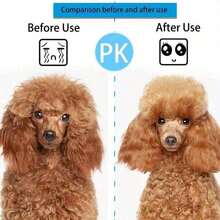 1 pieza Cepillo autolimpiante para mascotas, herramienta de desensedado con un solo botón para gatos y perros, diseñado para el aseo de mascotas con función de autolimpieza, púas redondeadas para un cepillado suave, elimina eficazmente el pelaje interior - Rosa - Ver 5