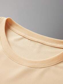 Women's T-Shirt - Grey - Khaki - View 2