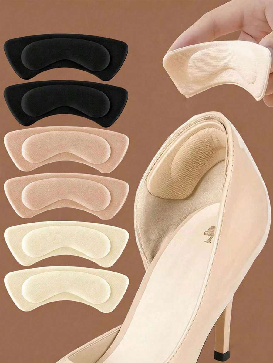 10pcs/2pcs Thickened Cushion Shoe Insoles, Self-Adhesive Heel Pads, Non ...