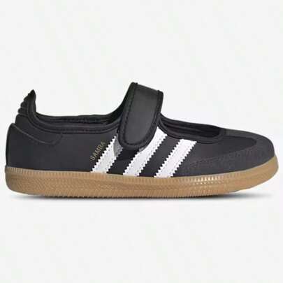  Adidas Originals Samba Jane Girls' Preschool Core Black/Footwear White LA1395
